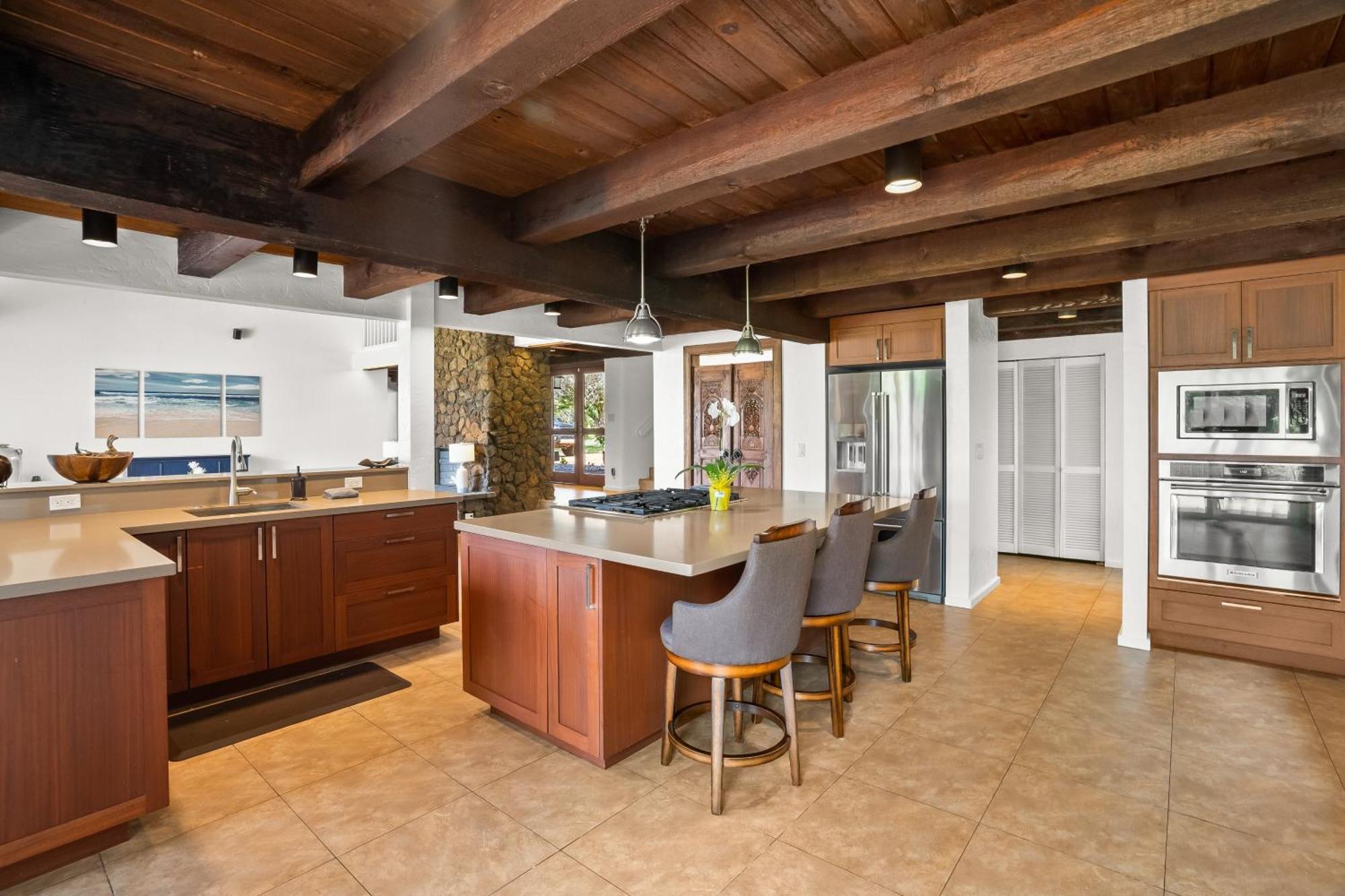 Coral Hale 5Br 3Ba Luxury Home, Ac, Hot Tub And Stunning Views Princeville Eksteriør bilde